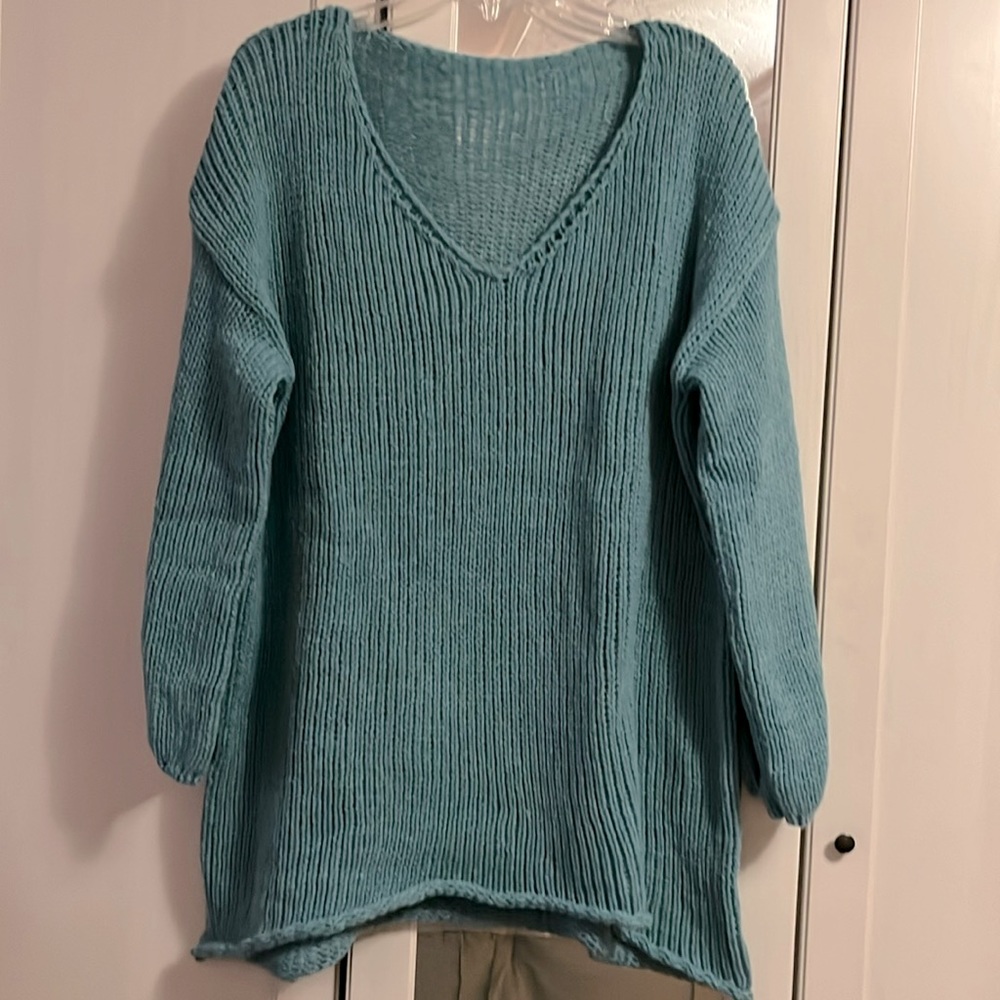 Chunky knit sweater